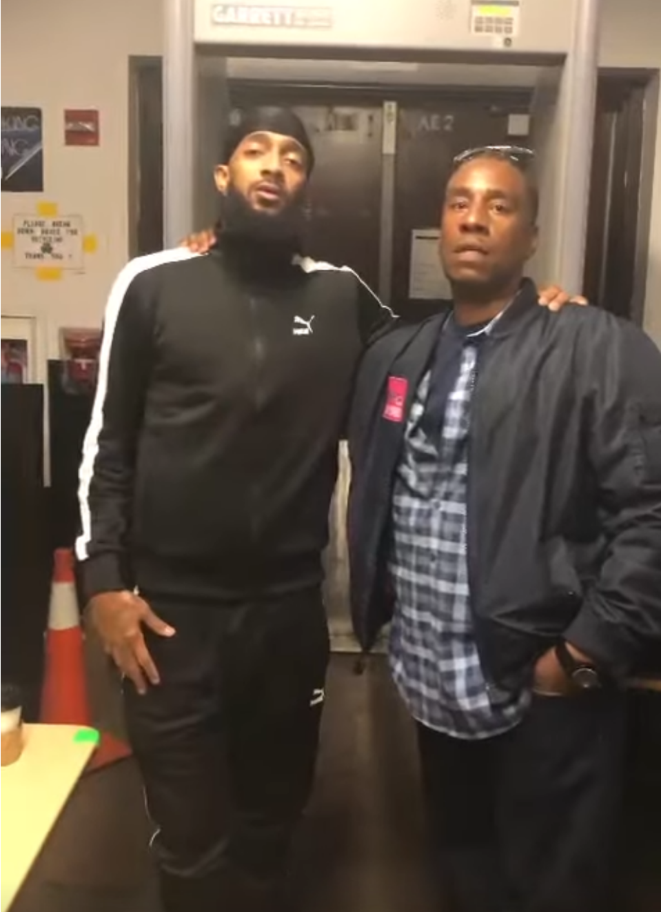 Nipsey Hussle and Darrell Jones together